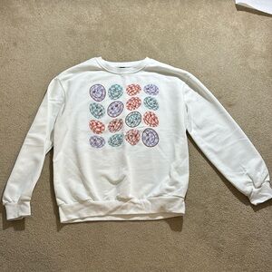 Shein Smiley Crewneck